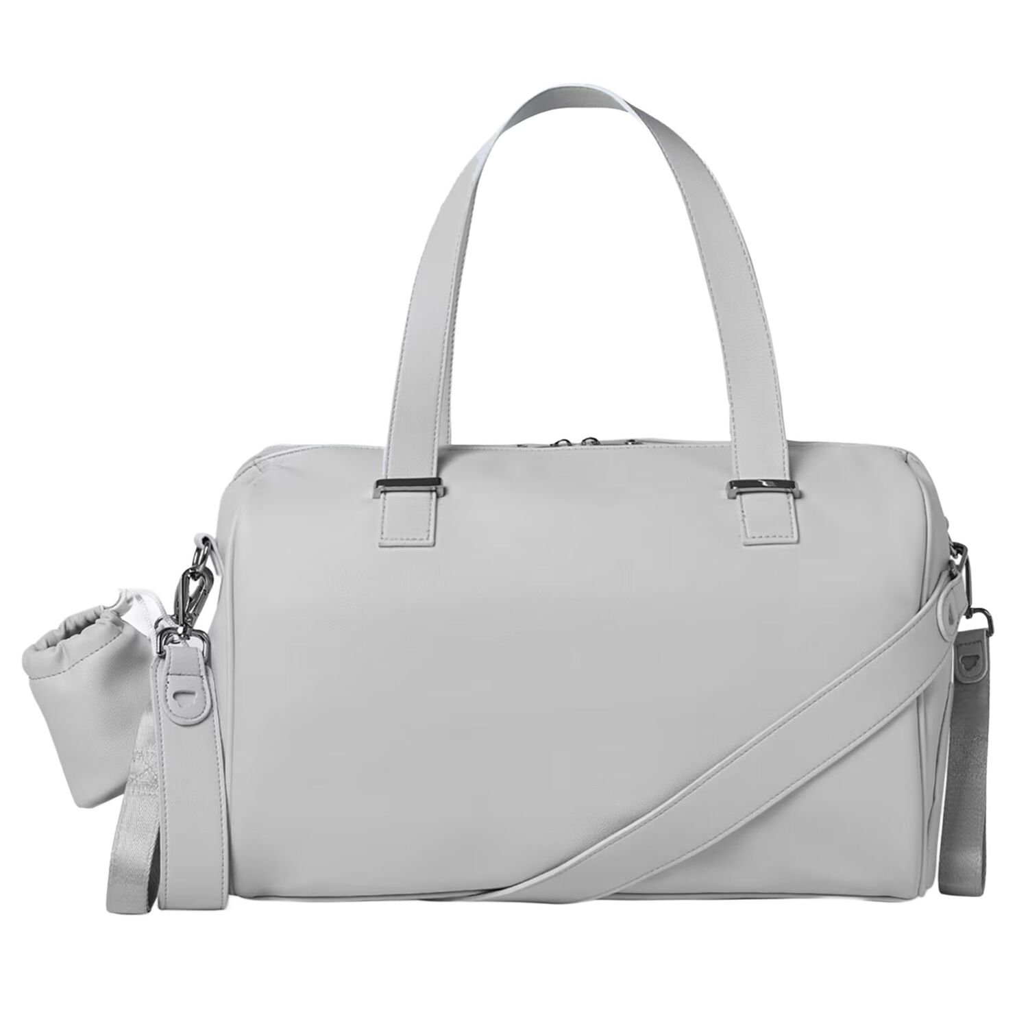 Grey Baby Changing Bag, 2, hi-res