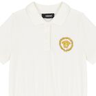 Girls Ivory Polo Dress, 1, hi-res