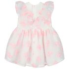 Girls Floral Ruffle Dress, 1, hi-res