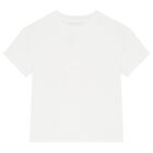 Boys White Turtle T-Shirt, 1, hi-res