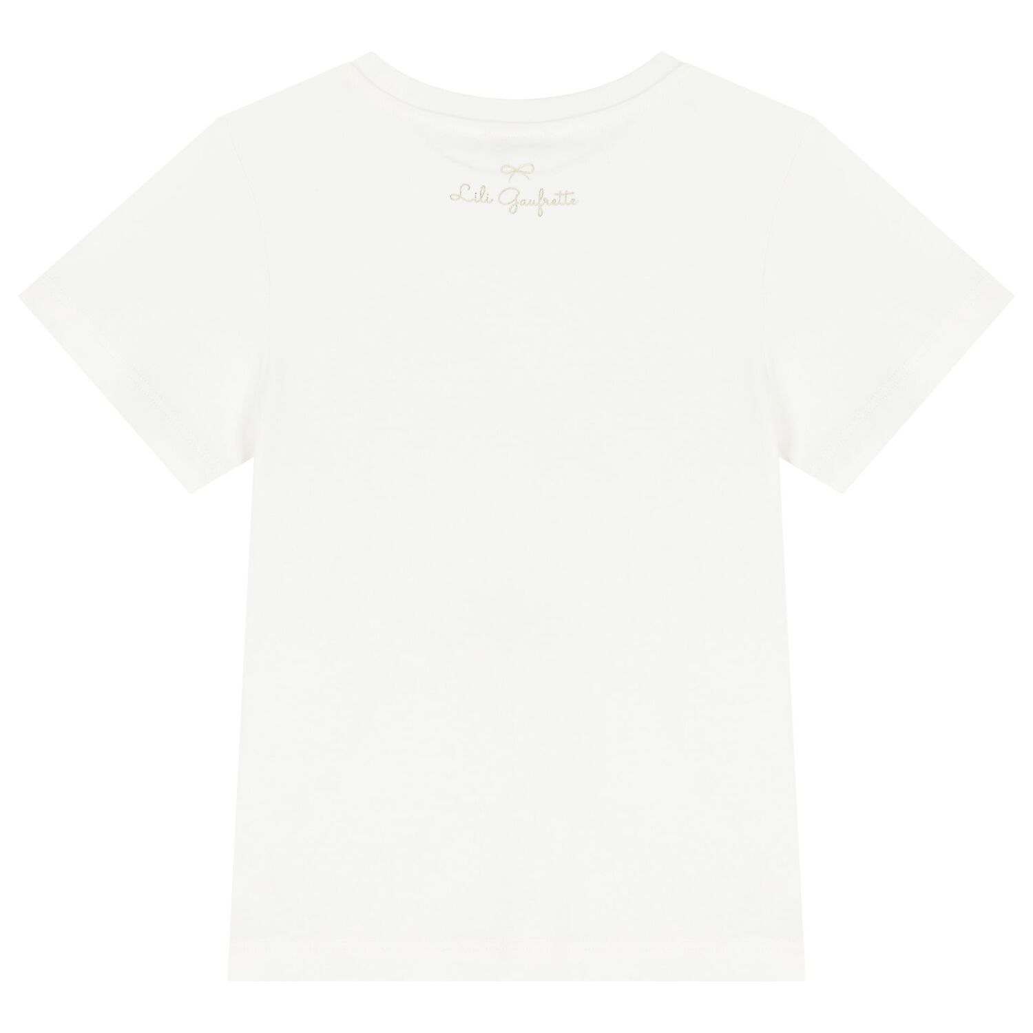 Girls Ivory Logo T-Shirt, 1, hi-res image number null
