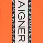 Boys Orange Logo T-Shirt, 2, hi-res