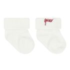 Ivory & White Teddy Bear Bodysuit Set, 1, hi-res