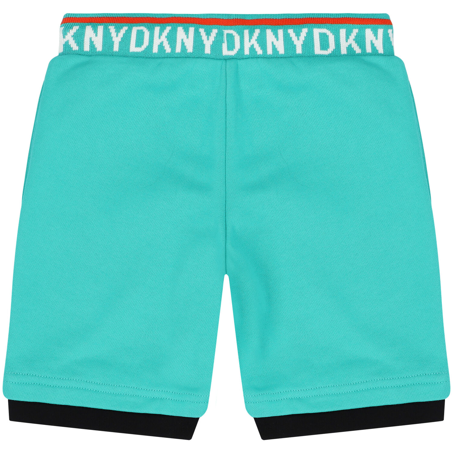 Boys Green Logo Shorts, 4, hi-res