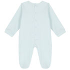 Blue & Gold Logo Babygrow, 3, hi-res