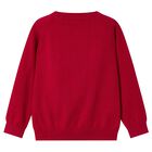 Boys Red Logo Sweatshirt, 1, hi-res
