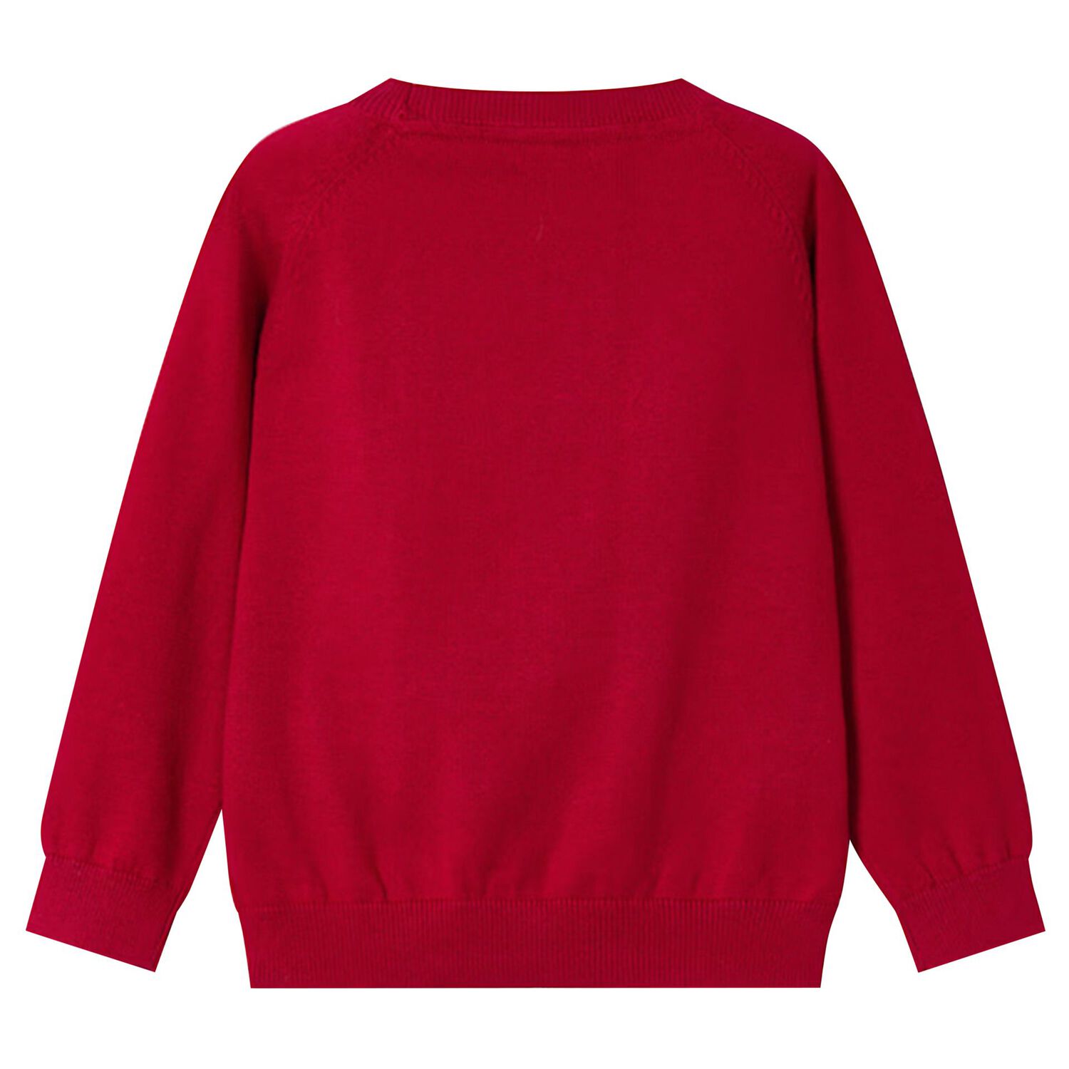Boys Red Logo Sweatshirt, 1, hi-res
