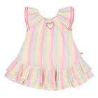 Younger Girls Rainbow Dress Set, 1, hi-res