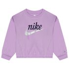 Girls Purple Logo Leggings Set, 2, hi-res