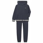Boys Navy Blue Tracksuit, 1, hi-res