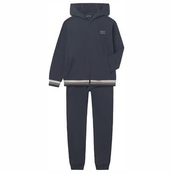 Boys Navy Blue Tracksuit