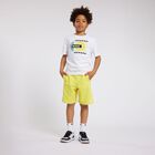 Boys White Logo T-Shirt, 1, hi-res