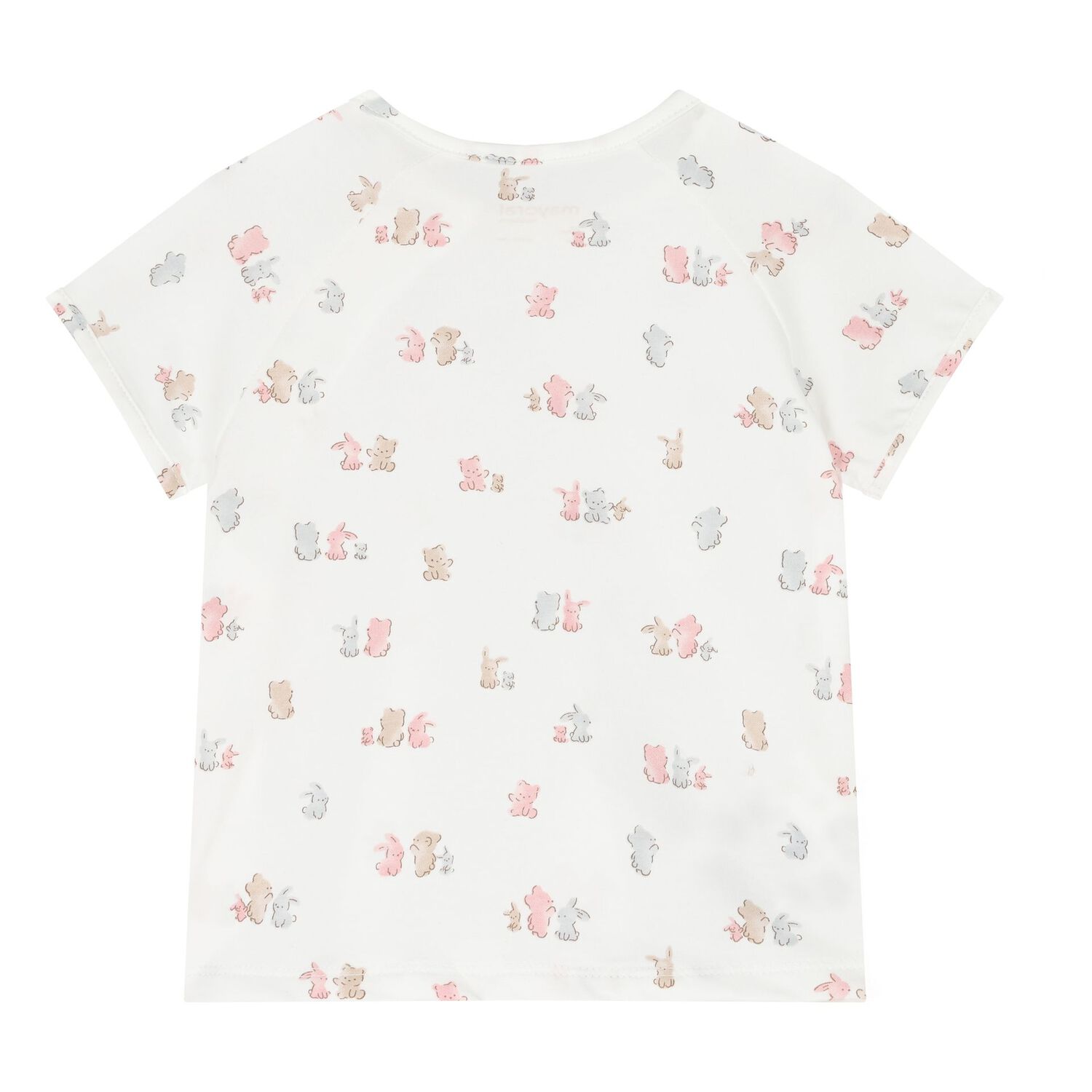 Baby Girls Ivory & Pink Tracksuit Set, 3, hi-res