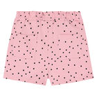 Girls Pink Polka Dot Shorts, 1, hi-res