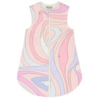 Baby Girls Pink Abstract Baby Nest, 1, hi-res