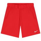 Boys Red Logo Shorts, 2, hi-res