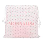 Girls Pink Crystal Beads Hand Bag, 1, hi-res