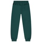 Boys Green Joggers, 1, hi-res