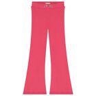 Girls Pink Logo Leggings, 2, hi-res