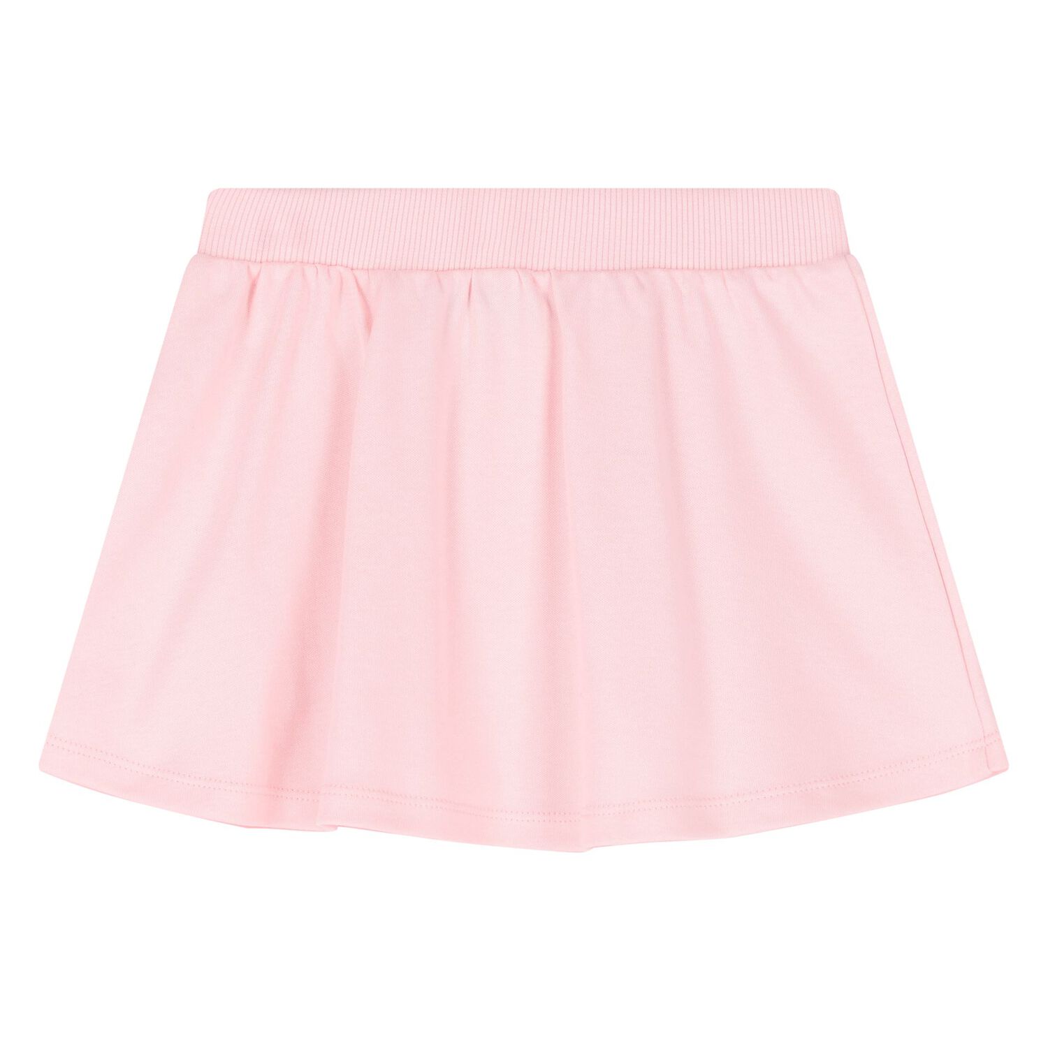 Younger Girls Ivory & Pink Teddy Bear Skirt Set, 1, hi-res