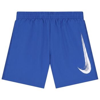 Boys Blue Logo Shorts