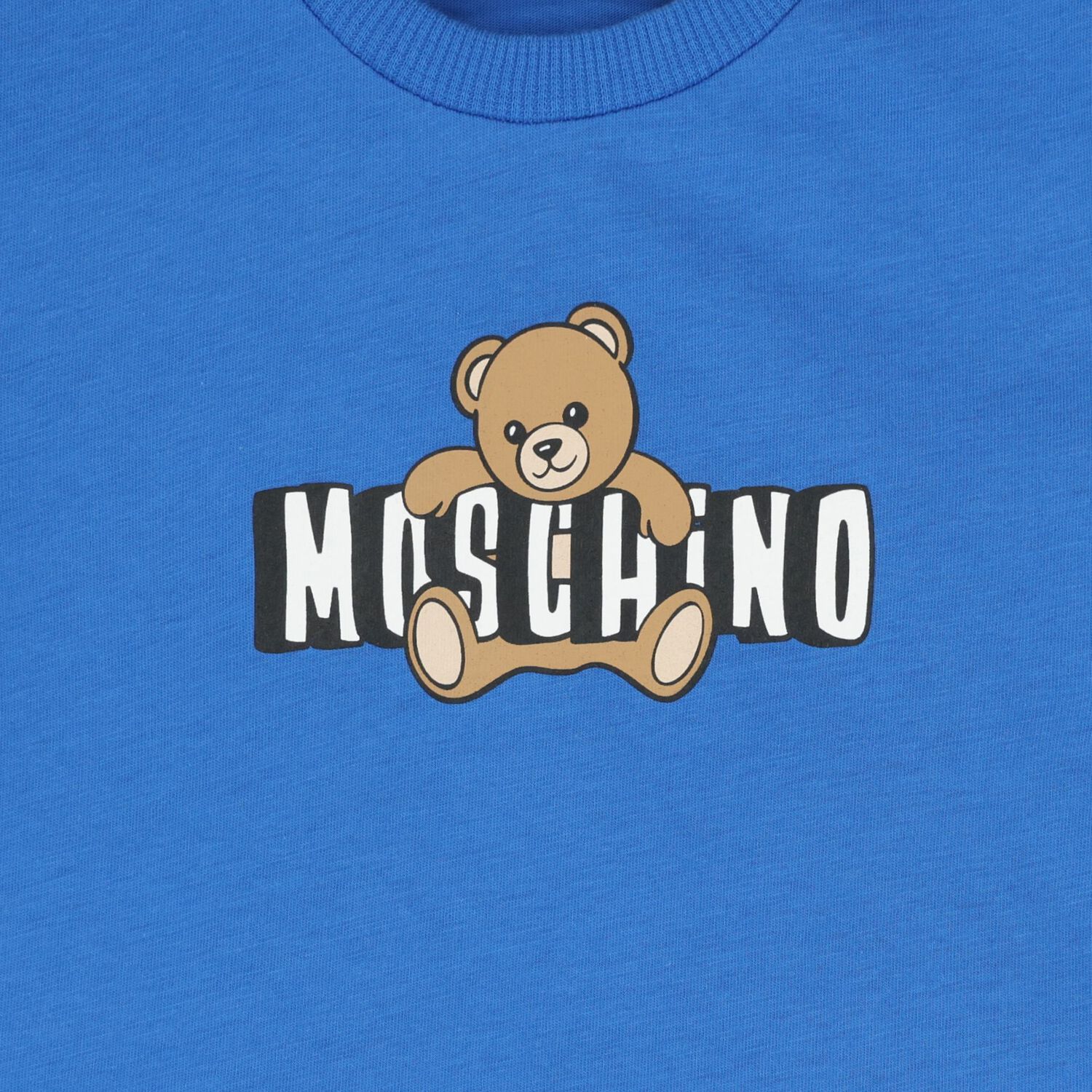 Younger Blue Teddy Bear Logo T-Shirt, 4, hi-res