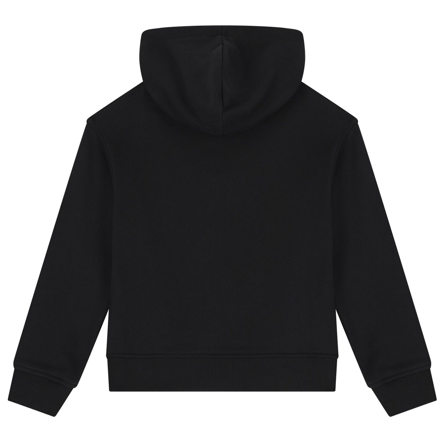 Black Teddy Bear Logo Hooded Top, 2, hi-res