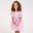 Girls Lilac Sequin Top, 5, hi-res