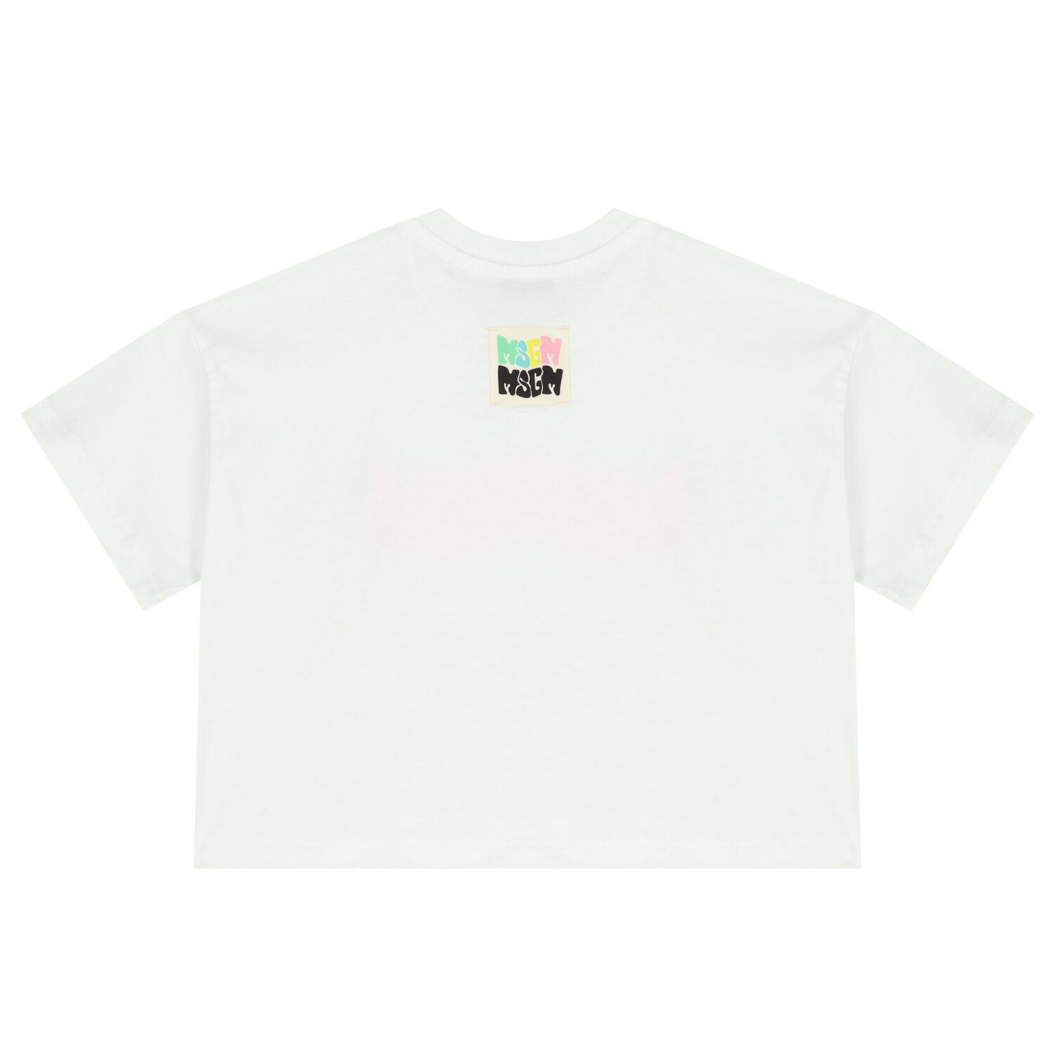 Girls White Logo T-Shirt, 2, hi-res image number null