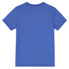 Boys Blue Logo T-Shirt, 1, hi-res