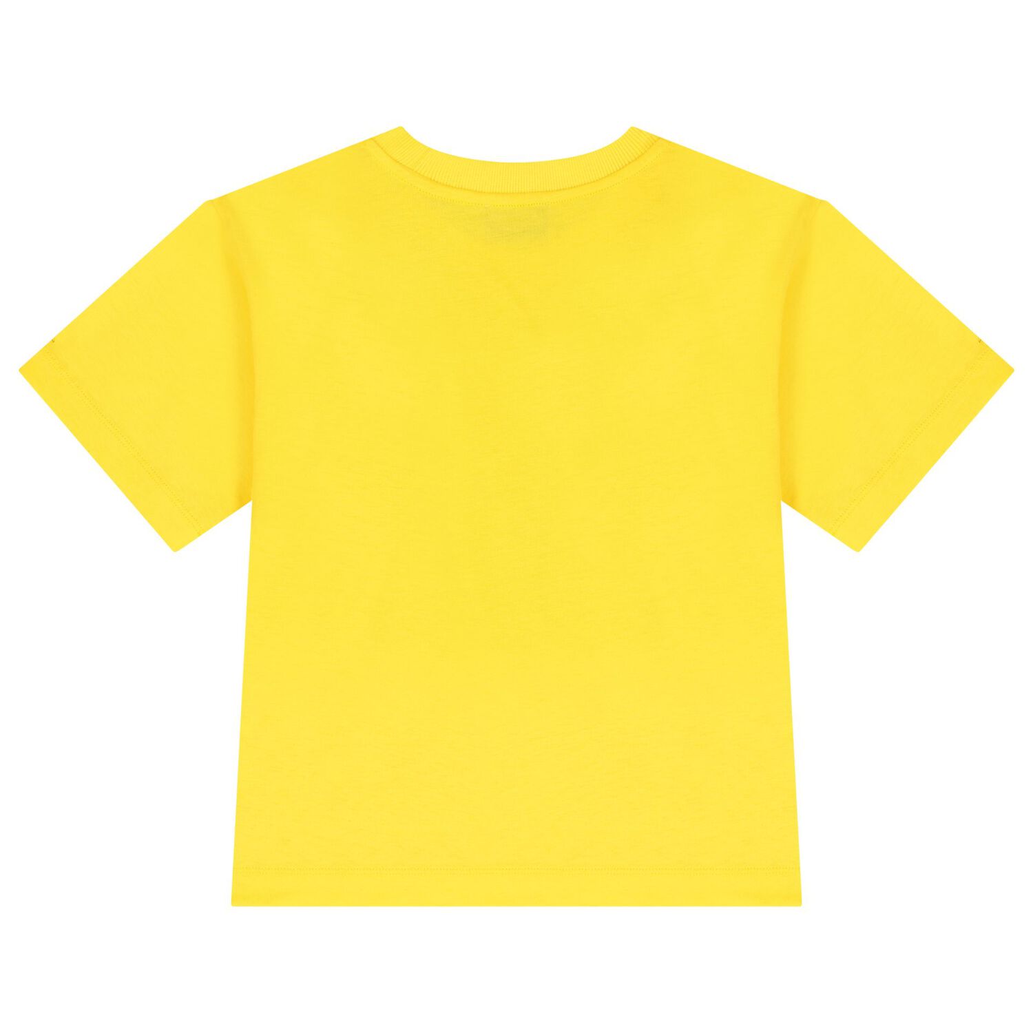 Boys Yellow & White Teddy Bear Logo Shorts Set, 1, hi-res