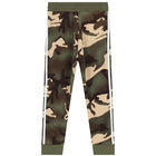 Khaki Green Camouflage Logo Joggers, 1, hi-res