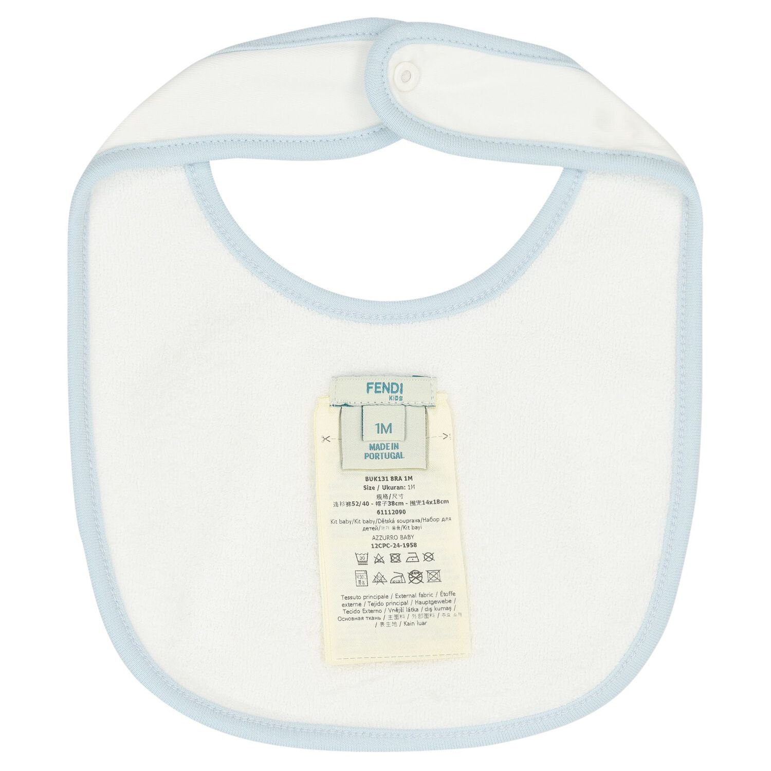 Baby Boys Blue Logo Babygrow Gift Set, 2, hi-res