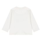 Younger Boys Ivory, Yellow & Navy Blue Teddy Bear Tracksuit Set (3 Piece), 1, hi-res