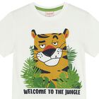Boys Ivory Tiger T-Shirt, 1, hi-res