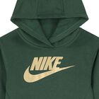 Boys Green Logo Hooded Top, 1, hi-res