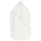 White Logo Baby Nest , 1, hi-res