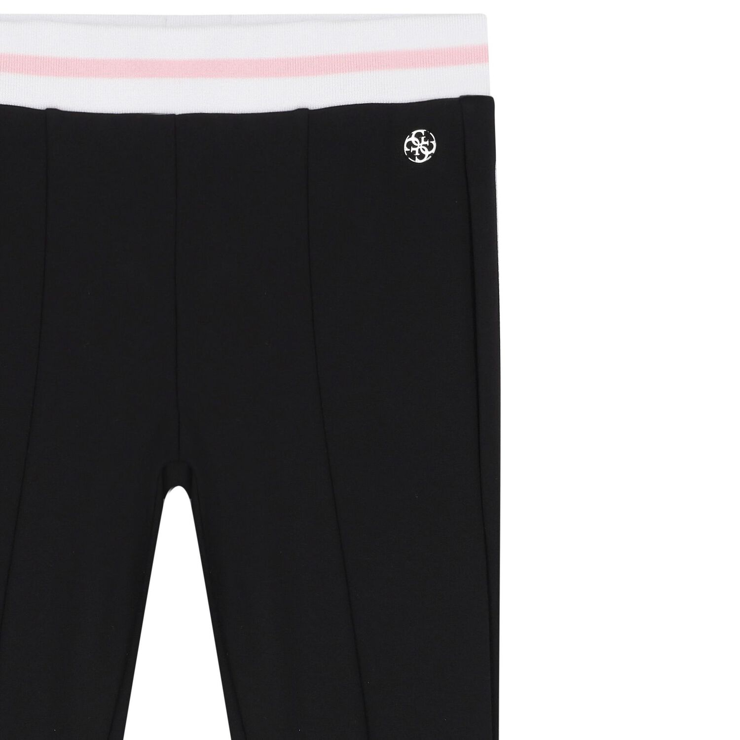 Girls Black Leggings, 1, hi-res image number null