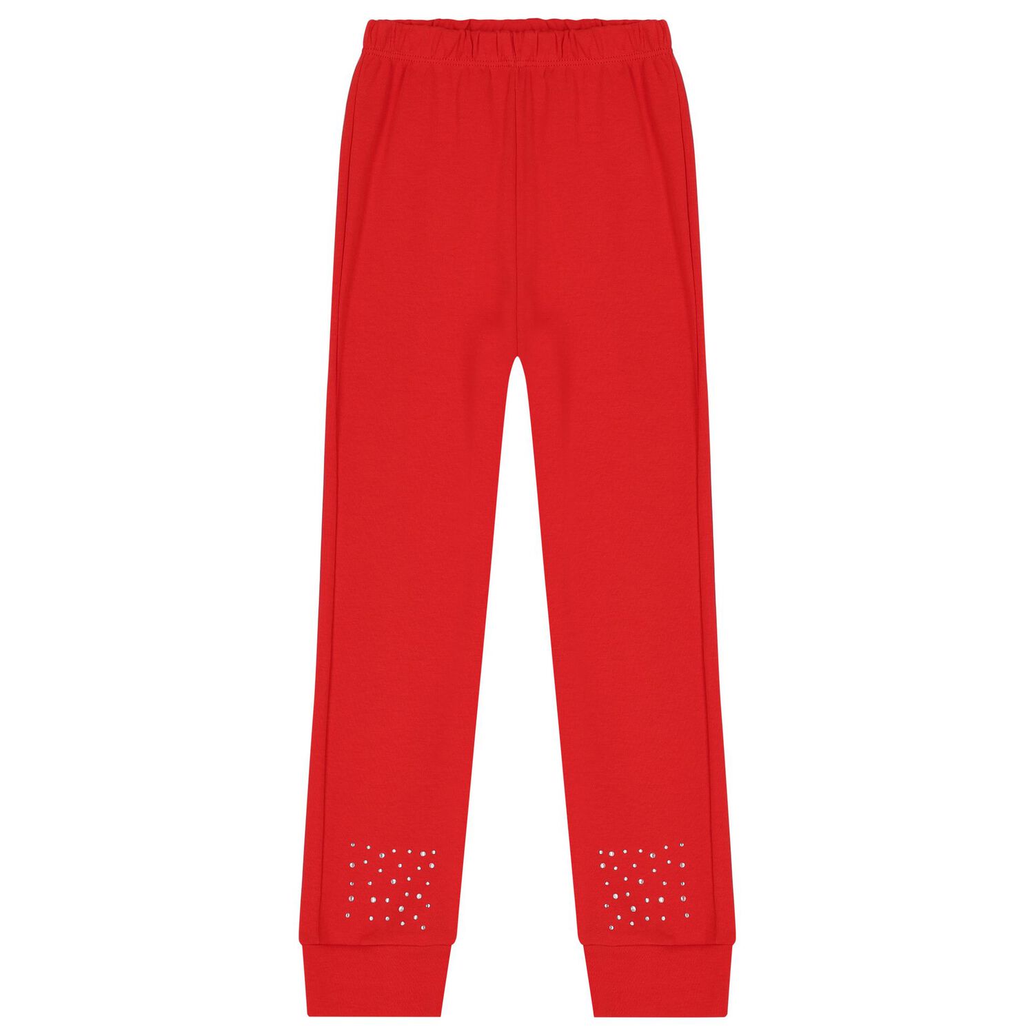 Girls White & Red Ruffled Tracksuit Set, 1, hi-res image number null