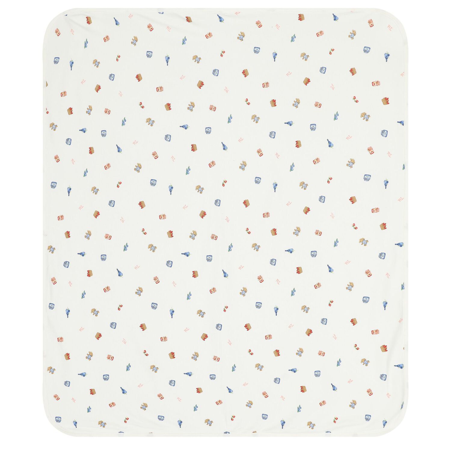 Baby Girls Ivory Polo Bears & Berry Babygrow Gift Set, 1, hi-res