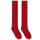 Girls Red Socks, 1, hi-res