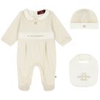 Ivory Logo Babygrow Gift Set, 1, hi-res