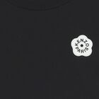 Girls Black Logo Dress, 1, hi-res