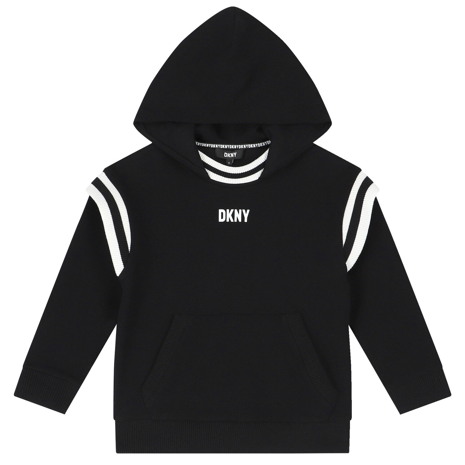 Black & White Logo Hooded Top, 1, hi-res image number null