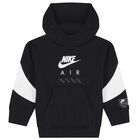 Black & White Logo Hooded Top, 1, hi-res