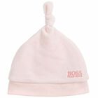 Baby Girls Pink Logo Hat, 2, hi-res