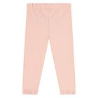 Younger Girls Pink Logo Tracksuit, 8, hi-res