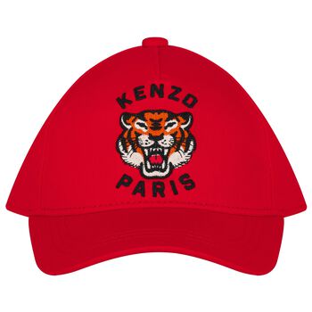 Red Tiger Logo Cap