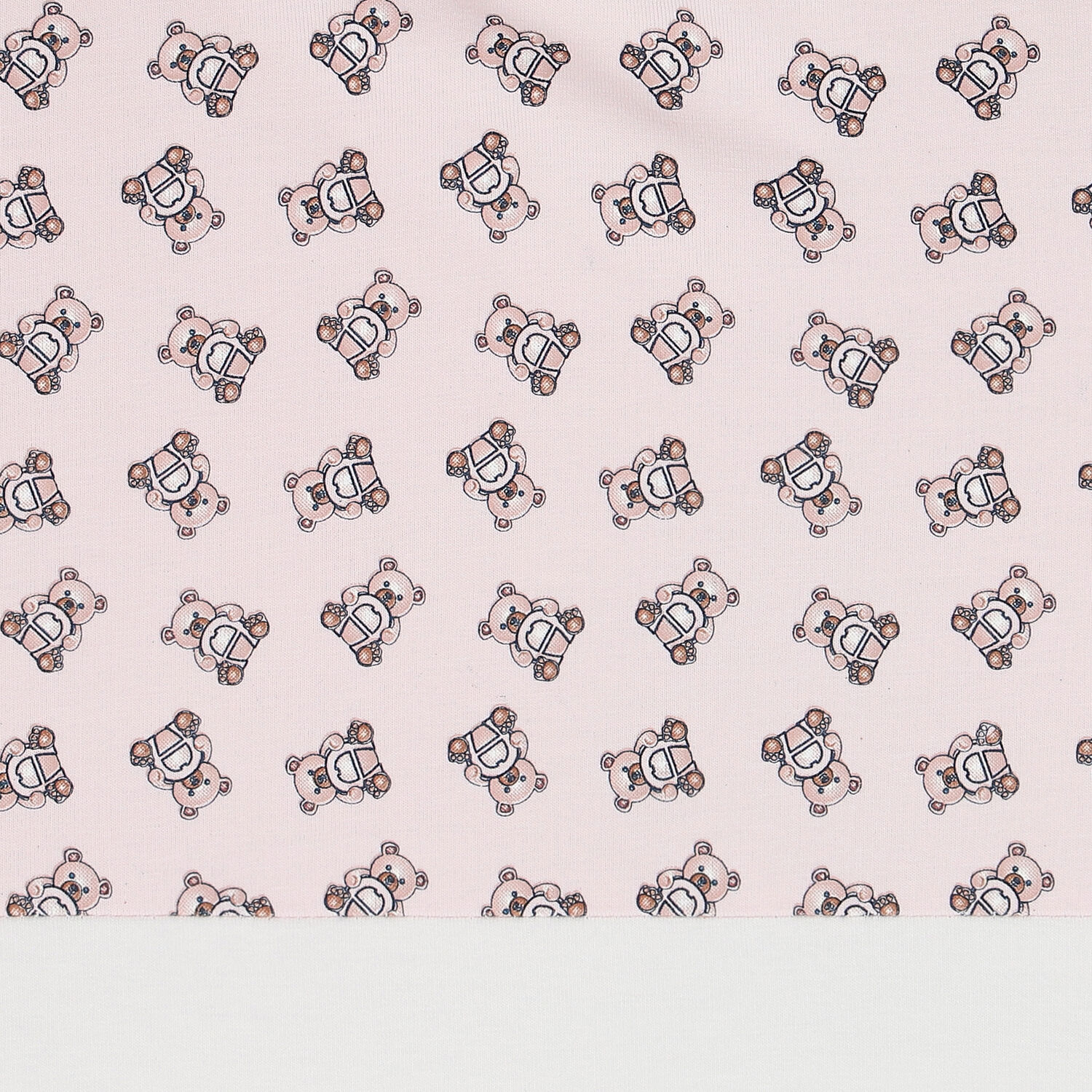Baby Girls Pink Pima Cotton Logo Blanket, 3, hi-res image number null