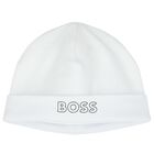 White Logo Baby Gift Set, 1, hi-res